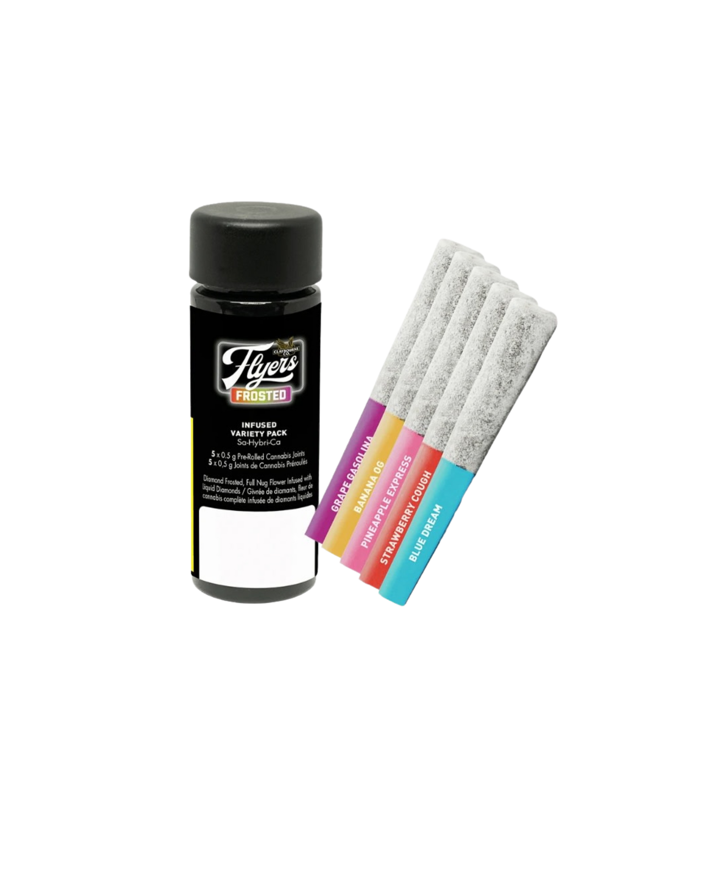 Frosted Flyers Flavour Pack Liquid Diamond And Diamond Dust Infused By Claybourne
