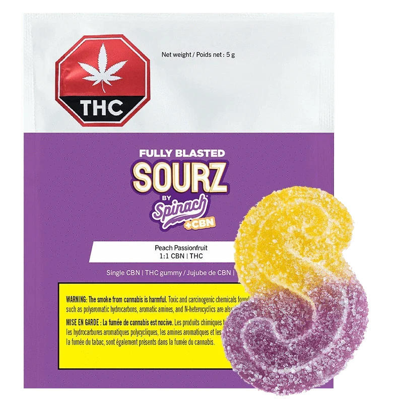 Fully Blasted Peach Passionfruit 1:1:1 By Spinach Sourz