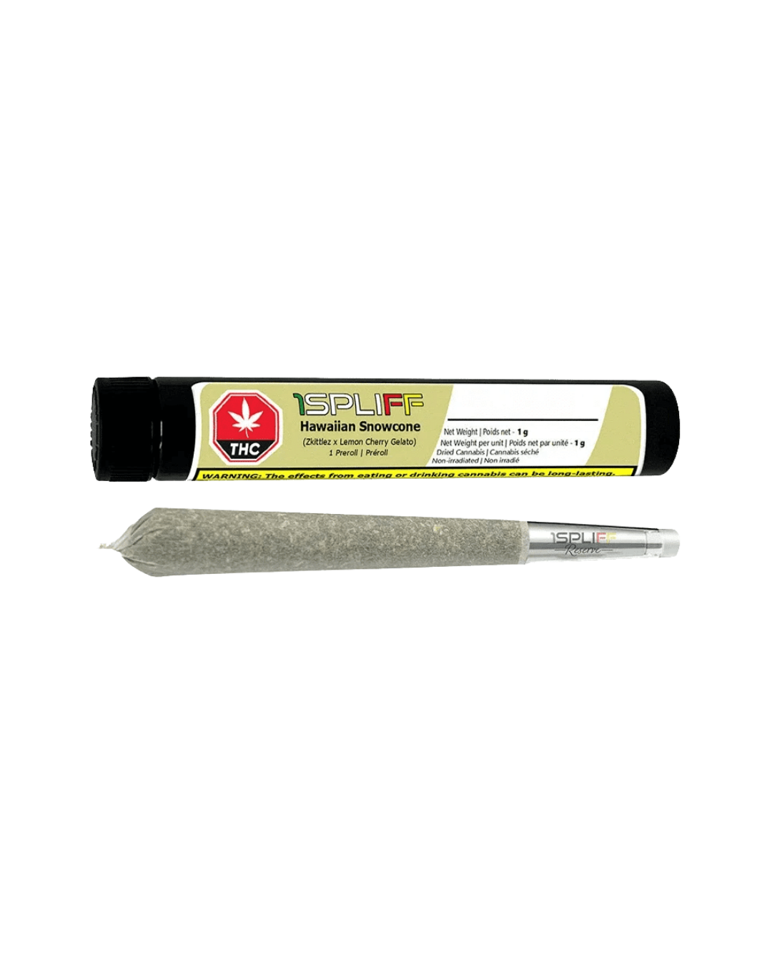 Hawaiian Snowcone Premium Glass Tip by 1Spliff Reserve