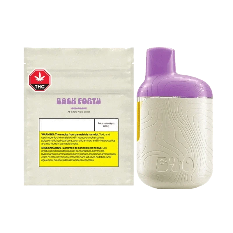 Iced Grape Liquid Diamonds by Back Forty