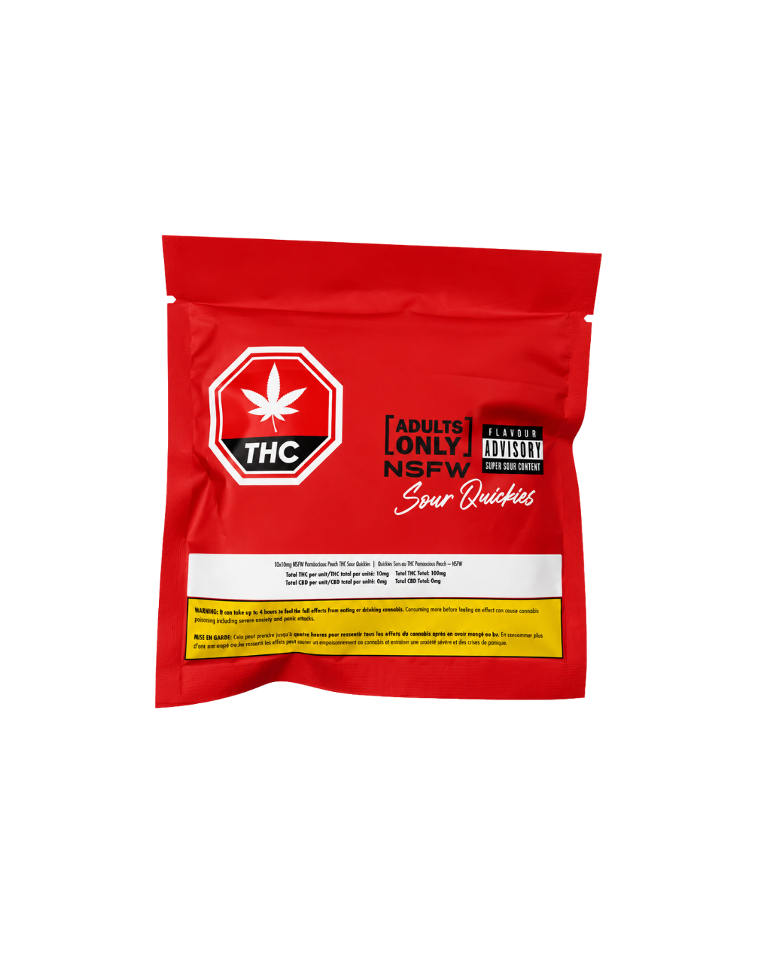 Promiscuous Peach THC Sour Quickies By Adults Only