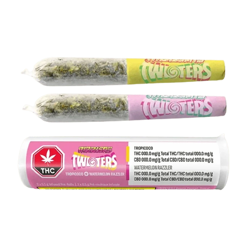 Rizzlers Twisters - Tropicoco and Watermelon Razzler by Rizzler