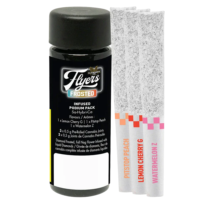 (VARIETY) Podium Pack Flyers Infused Blunts by Claybourne