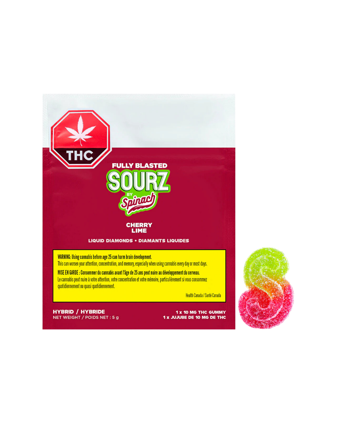 Fully Blasted Cherry Lime By Spinach Sourz
