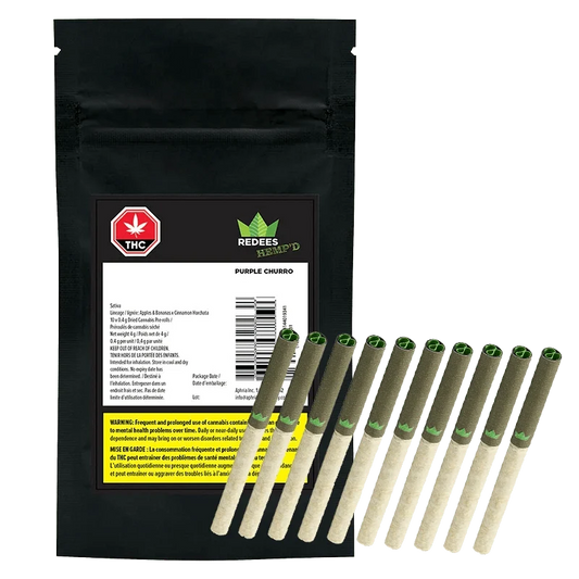 (SLIMS) Purple Churro Redees Hemp'd by Redecan