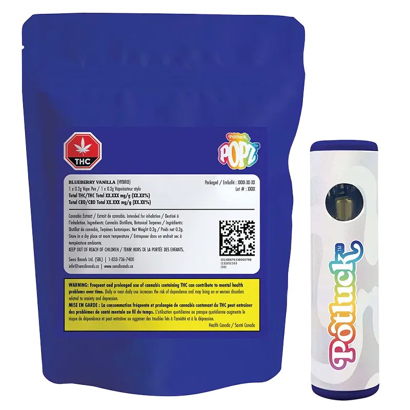Blueberry Vanilla POPZ by Potluck