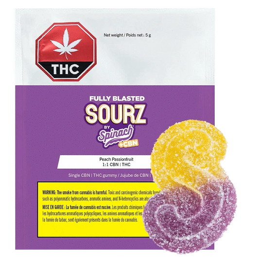 Fully Blasted Peach Passionfruit 1:1:1 By Spinach Sourz