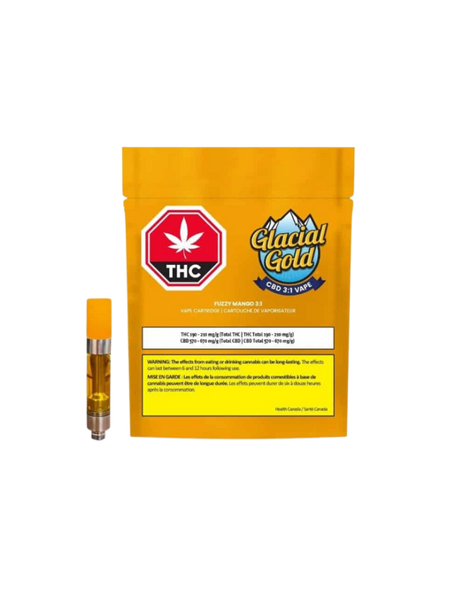 Fuzzy Mango 3:1 CBD by Glacial Gold