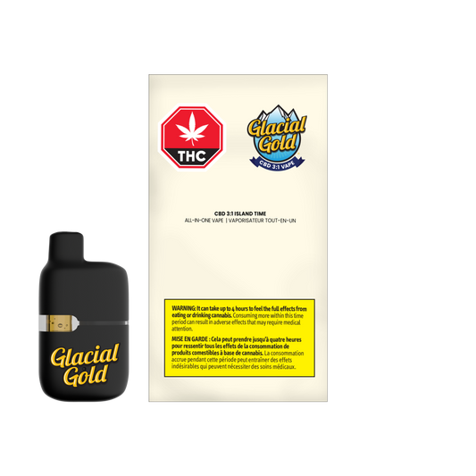 Island Time 3:1 CBD All-In-One by Glacial Gold