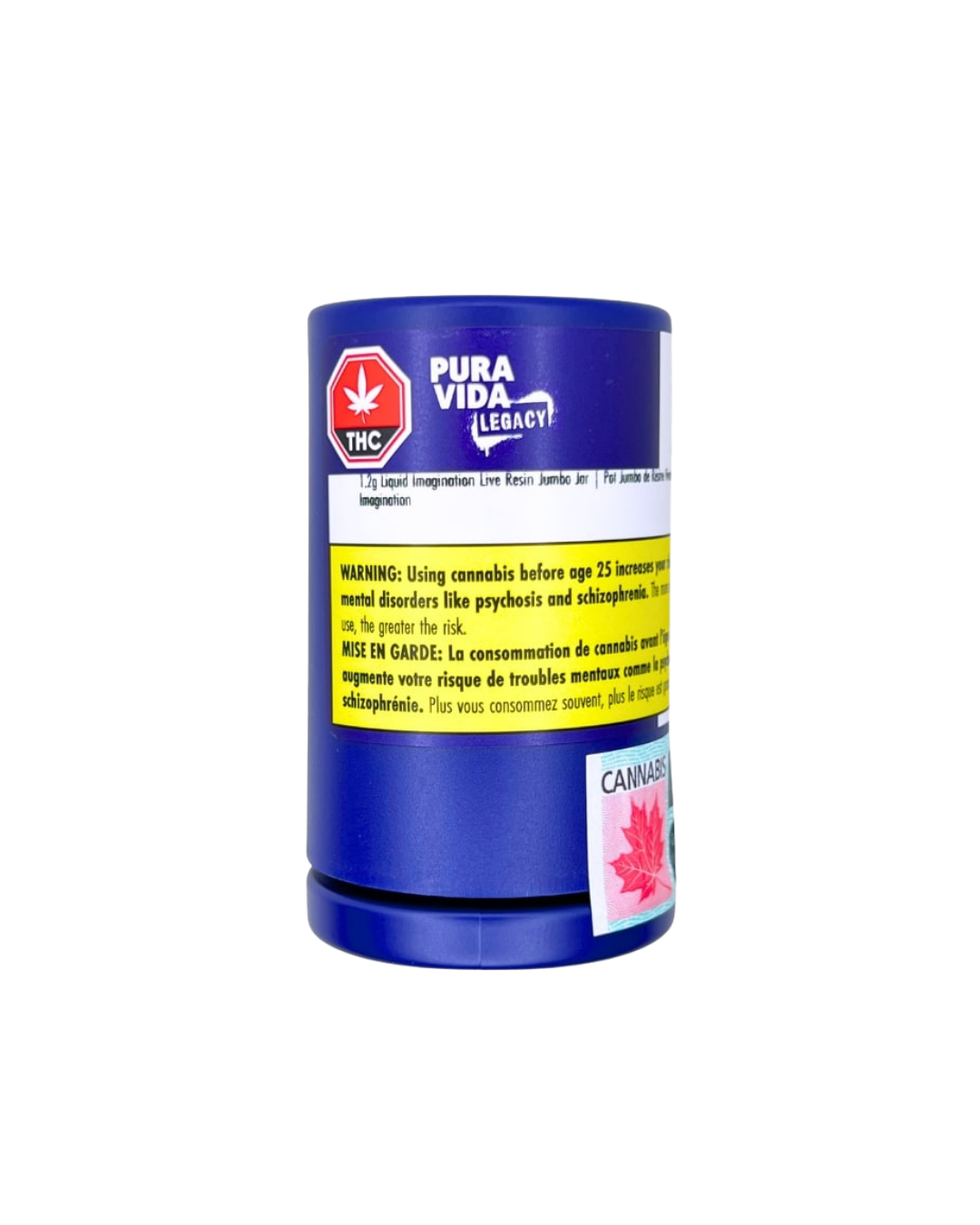 Liquid Imagination Live Resin Jumbo Jar By Pura Vida