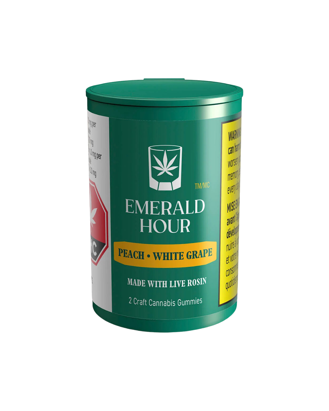 Peach White Grape Live Rosin by Emerald Hour