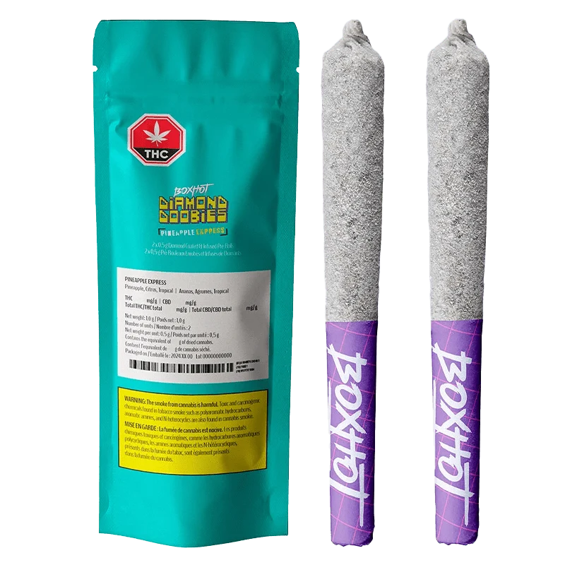 Pineapple Express Infused Diamond Doobies by Boxhot
