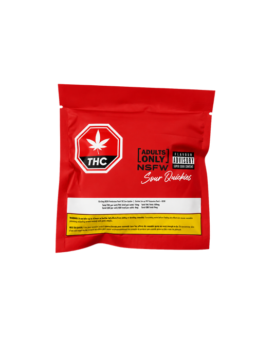 Promiscuous Peach THC Sour Quickies By Adults Only