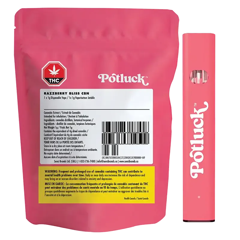 Razzberry Bliss with CBN by Potluck