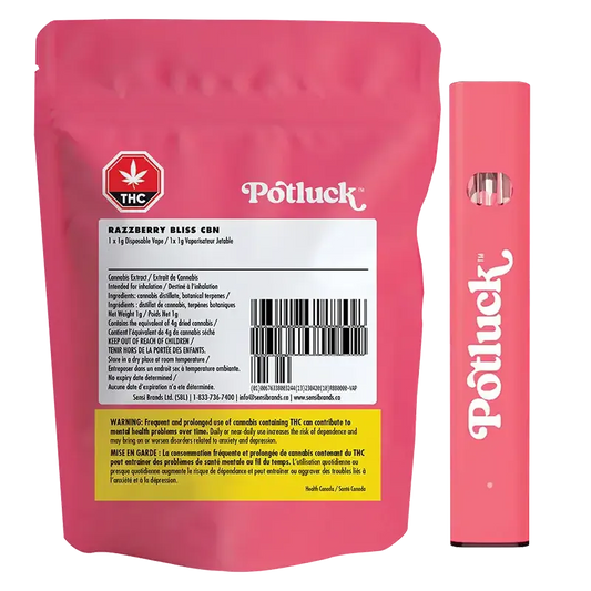 Razzberry Bliss with CBN by Potluck