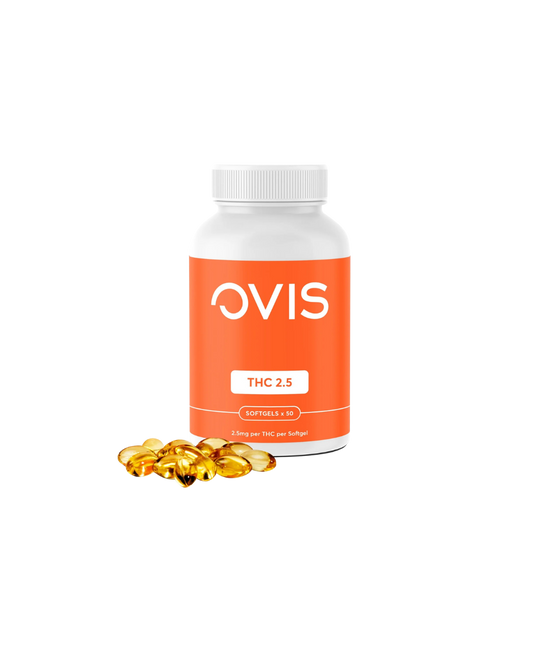 THC 2.5 x 50 Softgels by Ovis