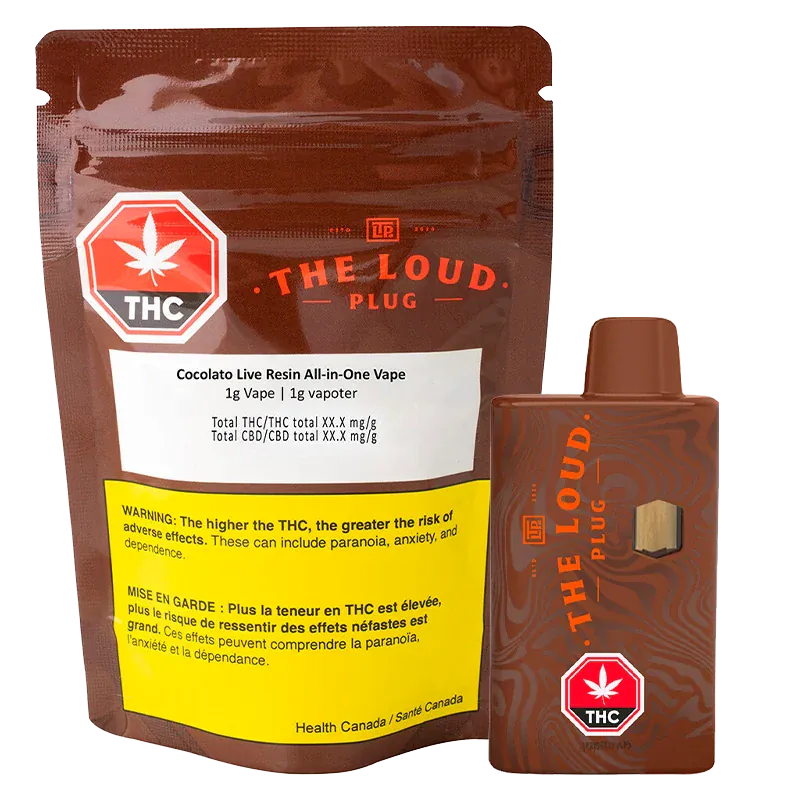The Loud Plug Cocolato Live Resin All-in-One Vape