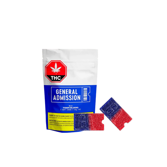 Tiger Blood Soft Chews By General Admission