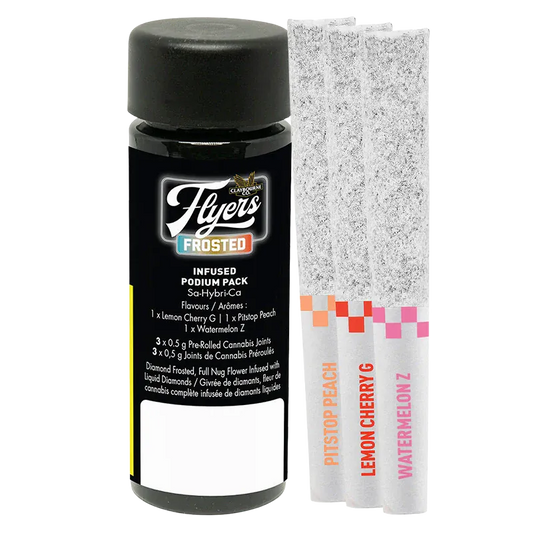 (VARIETY) Podium Pack Flyers Infused Blunts by Claybourne